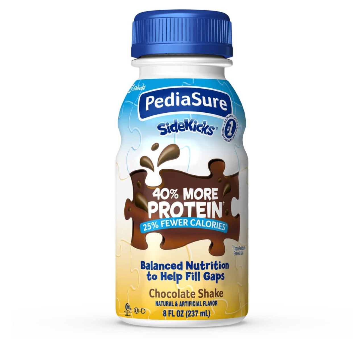 Balanced nutrition that helps fill gaps and has 10g protein to help kids build muscles.